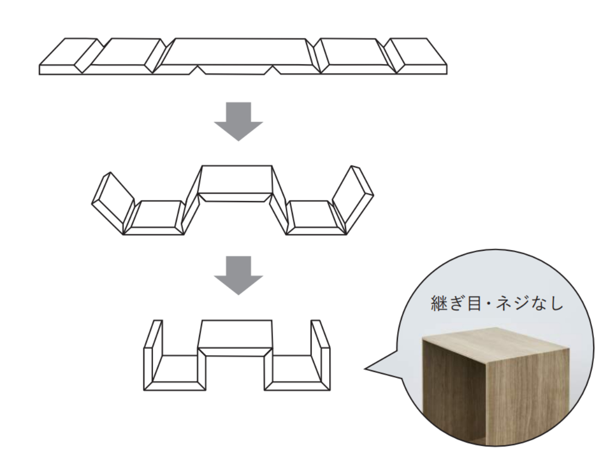 ブイティス 専用 脚ユニット 2モジュール 幅78.4cm （ V-TISS コンポーネント 専用脚 収納 家具 壁面収納 リビング家具 ）の画像