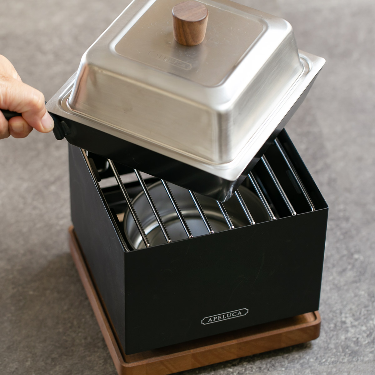 オークス（AUX） テーブルグリル APELUCA テーブルトップグリル 日本製