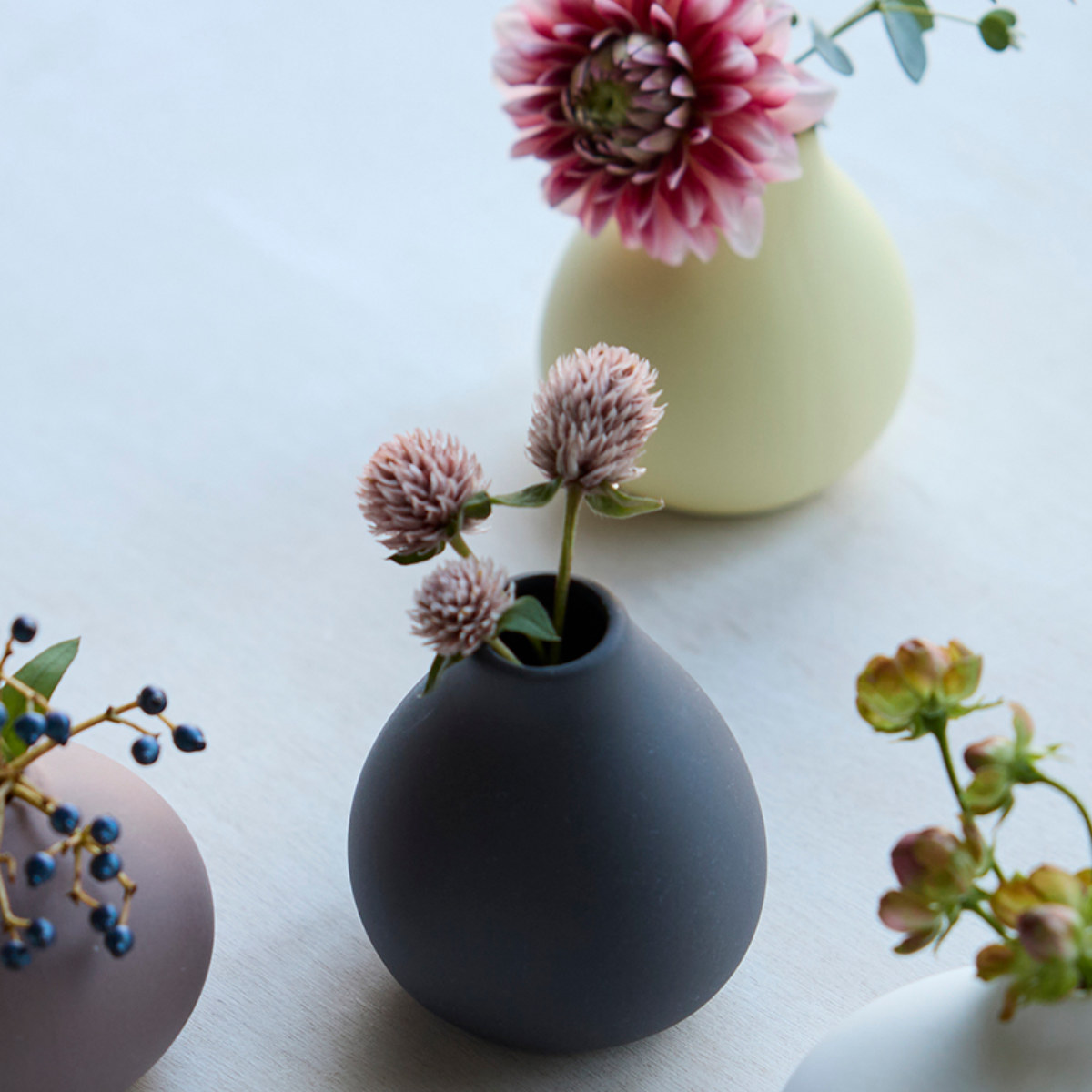 花瓶 AYA フラワーベース スタンド 陶器 （ 花びん 花器 ベース 無地