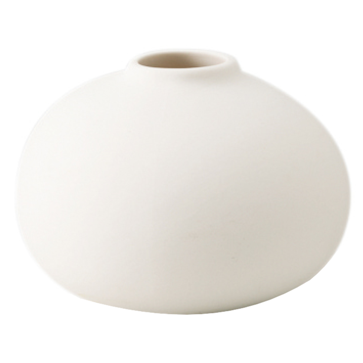 花瓶 AYAフラワーベース ラウンド 陶器 （ 花びん 花器 ベース 無地