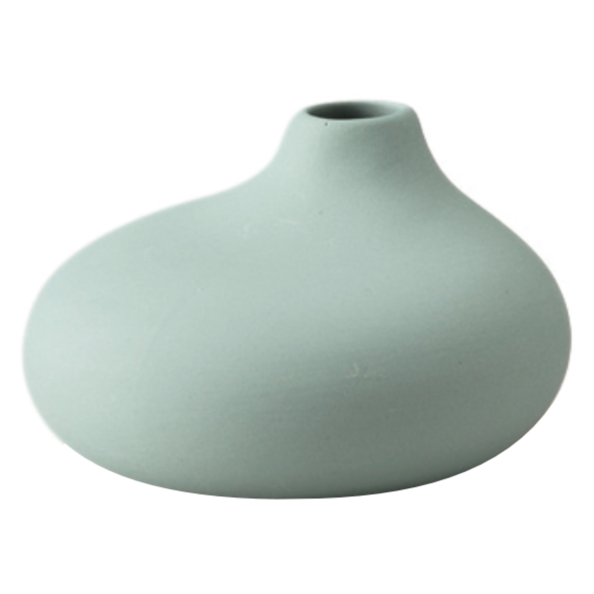 花瓶 AYAフラワーベース フラット 陶器 （ 花びん 花器 ベース 無地 一輪挿し 丸型 ）