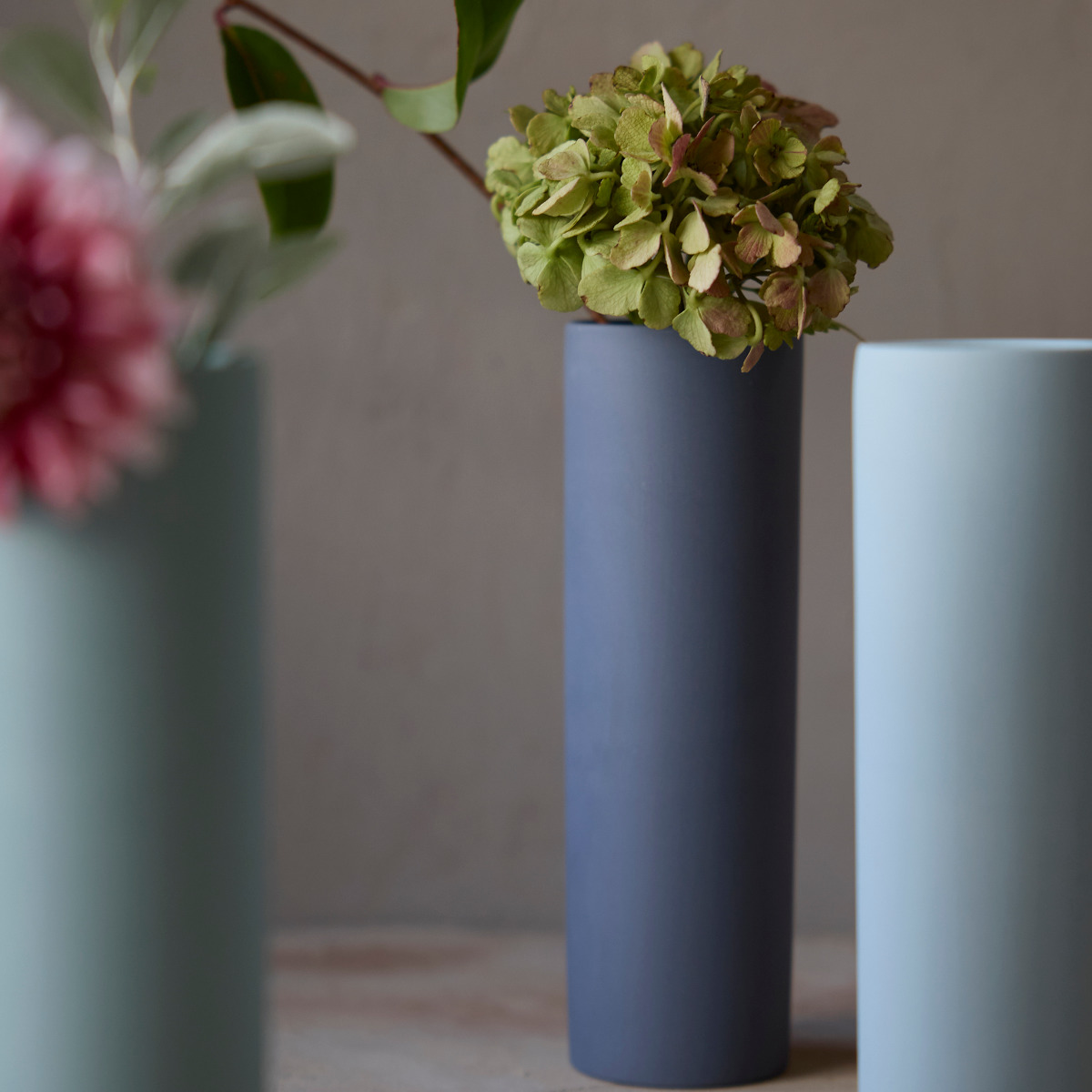 花瓶 AYA フラワーベース ロング S 陶器 （ 花びん 花器 ベース