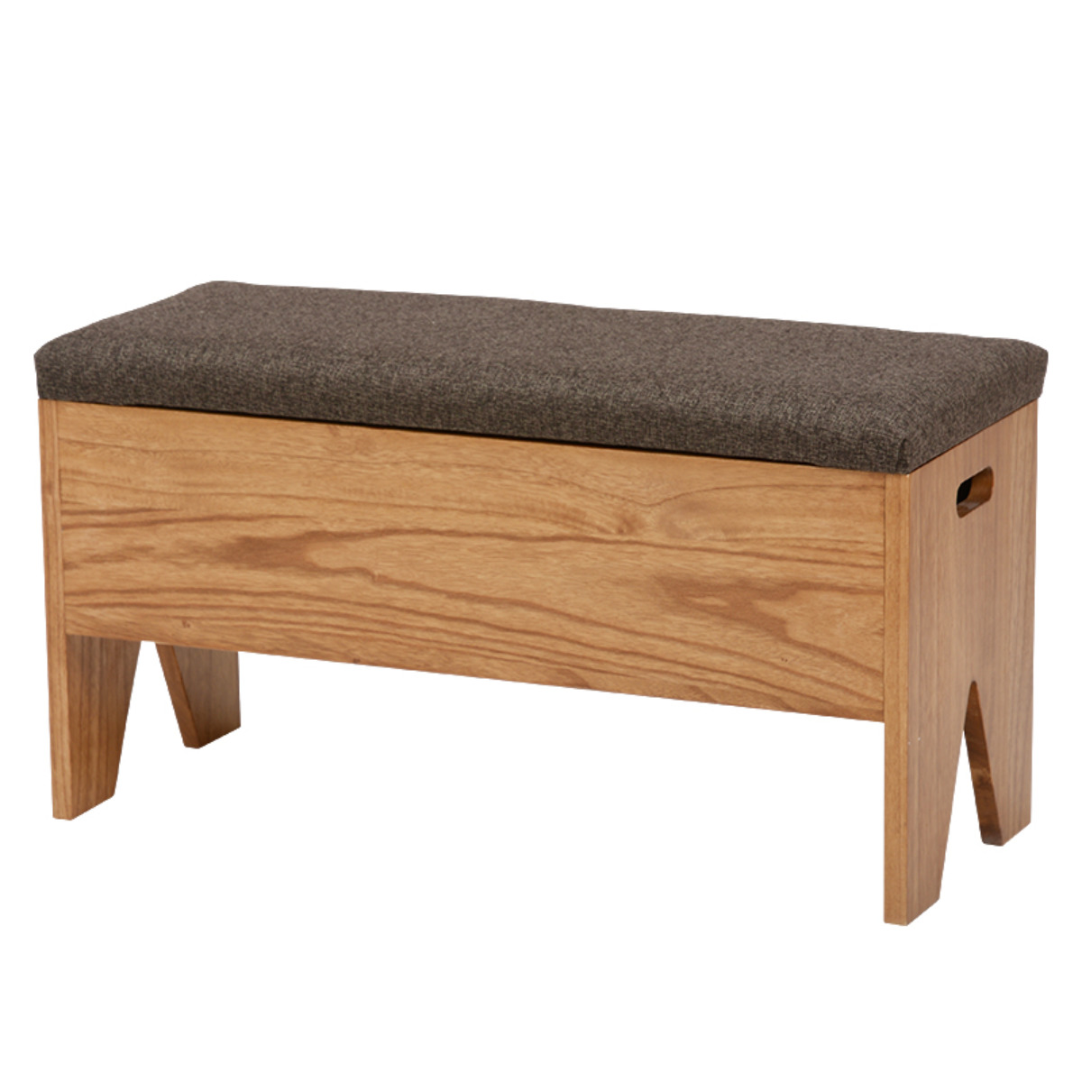 HAGiHARA（萩原） 収納付きベンチ 幅70cm 完成品 （ 玄関 ベンチ