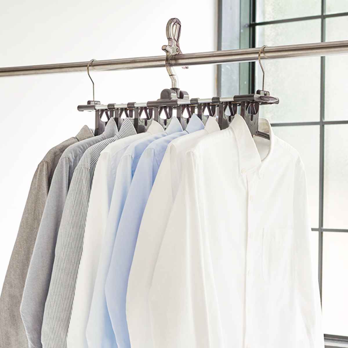 天馬 洗濯ハンガー 8連 アルベットランドリー ヴィンテージ ハンガー
