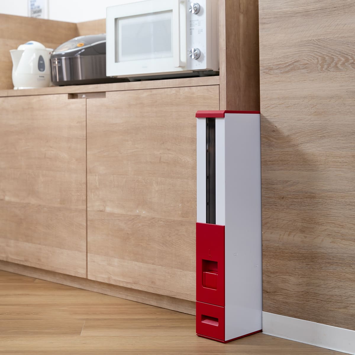 ★ツートンカラー スリムライスボックス(米びつ) １２kg 未使用品★ ☆ツートンカラー スリムライスボックス(米びつ) 12kg 未使用品☆