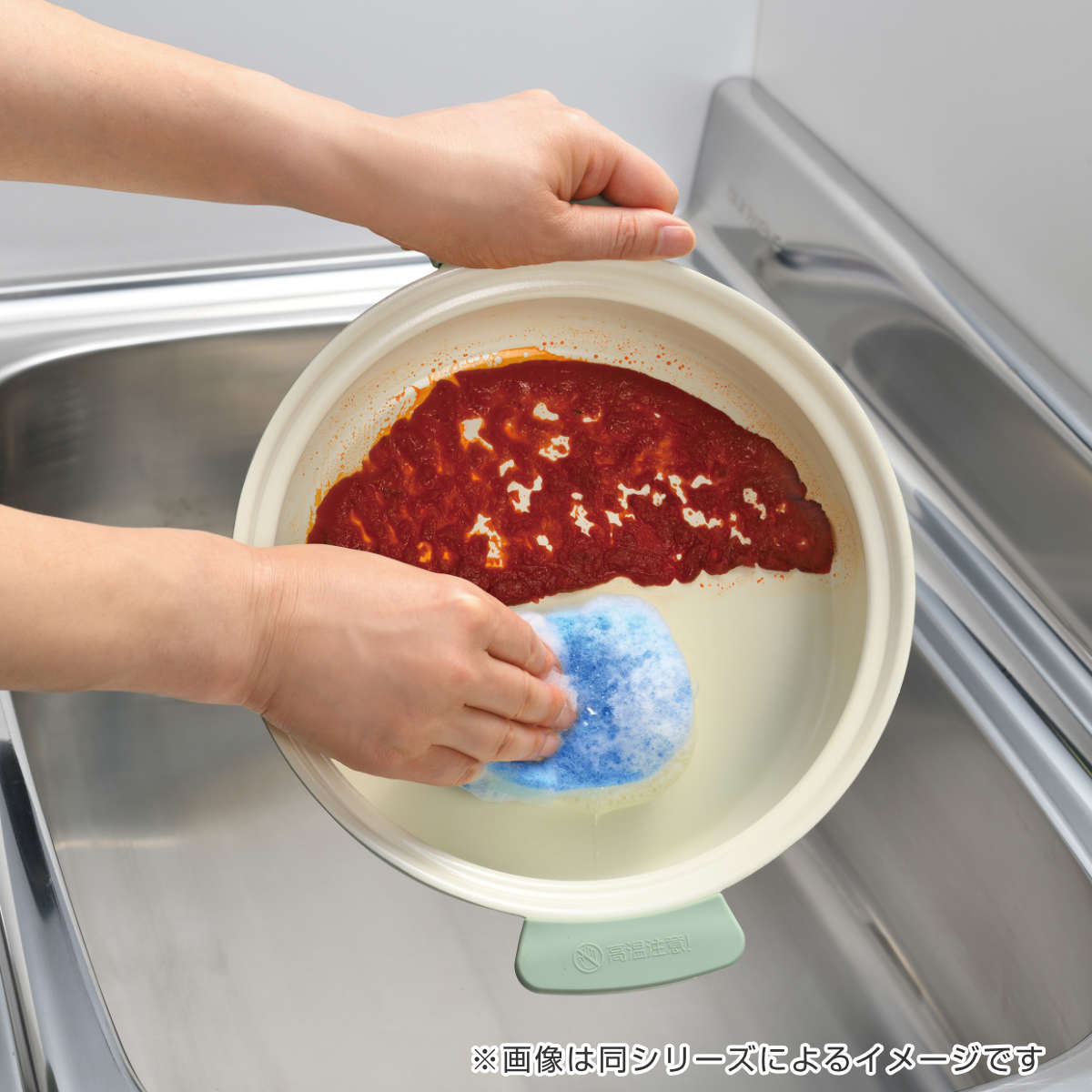 卓上鍋 18cm IH対応 軽いセラミック対応卓上鍋 （ ガス火 IH ih 対応