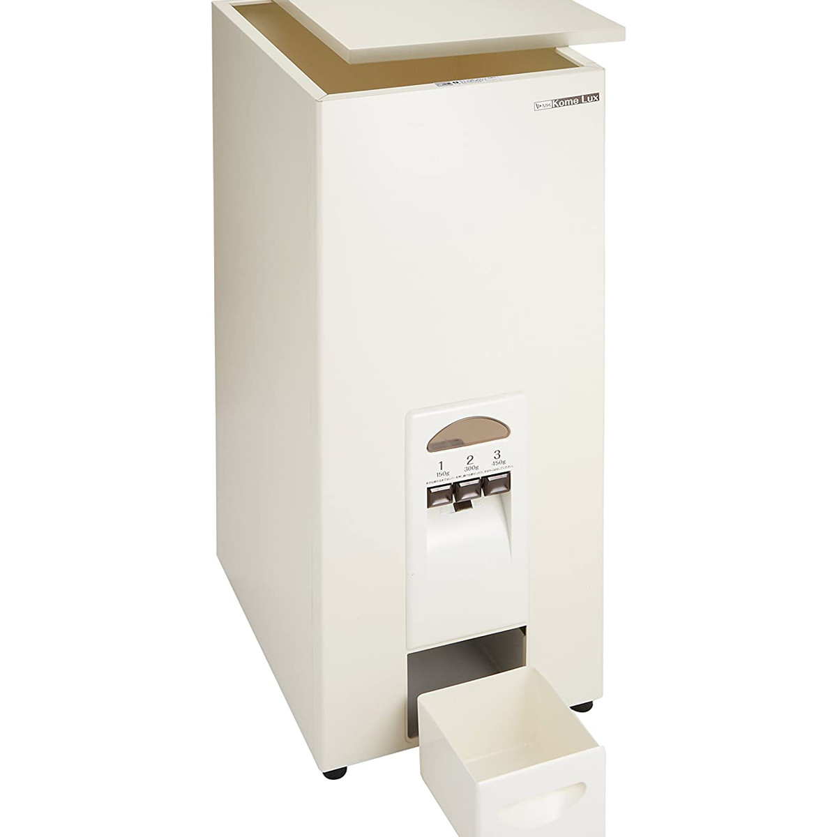 エムケー精工 米びつ コメラックス 77kg 3レバー計量 （ 計量米びつ 大