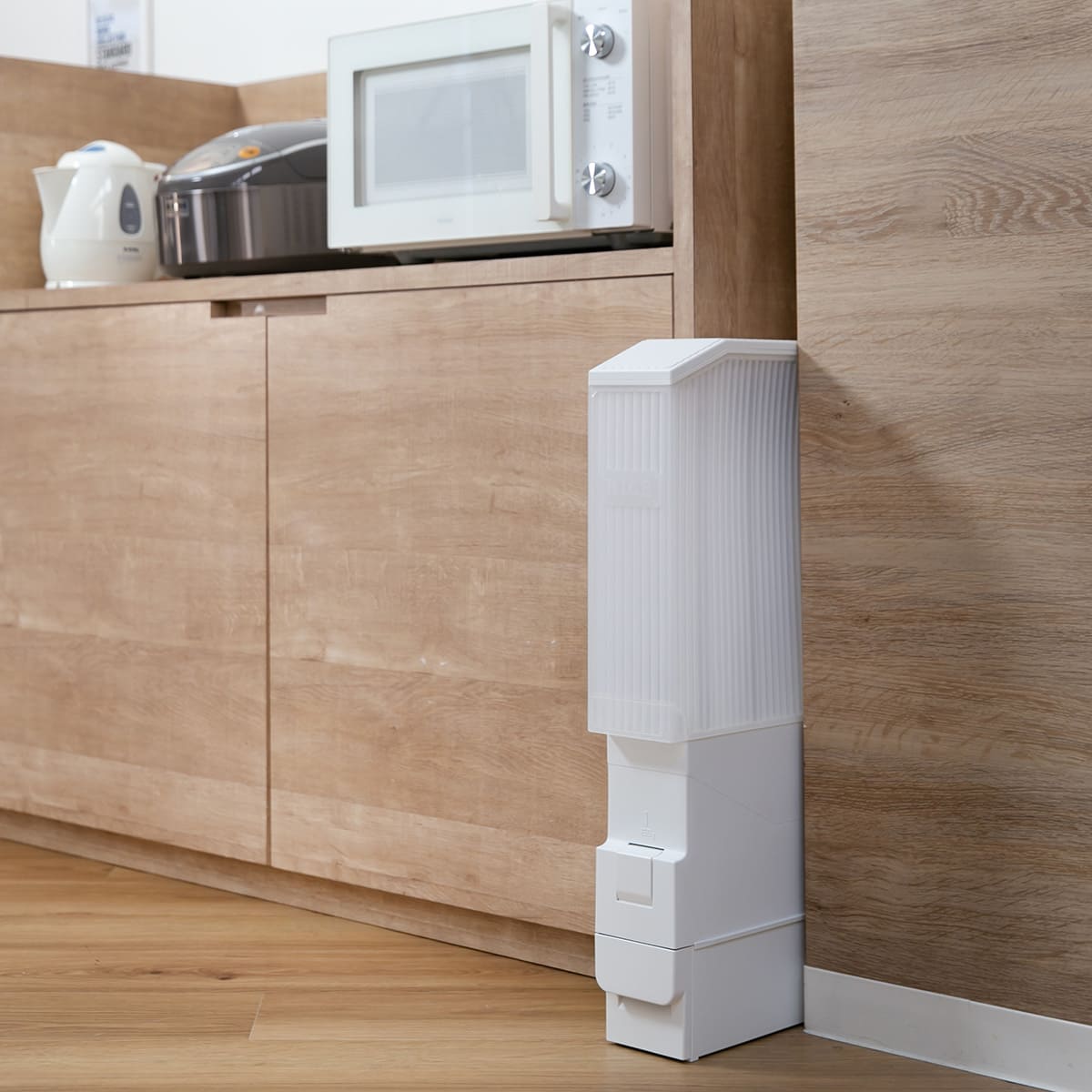 エムケー精工 特典付き 米びつ スリムエース 12kg （ キャスター付き