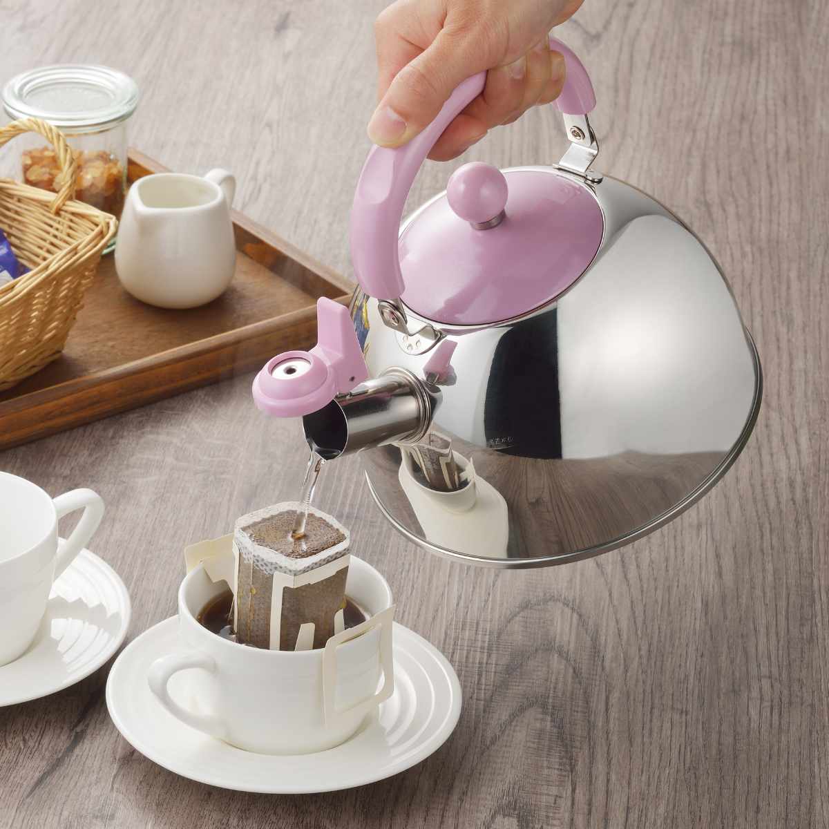 ヨシカワ やかん 2.5L IH対応 わ・とーん 日本製 （ ガス火 IH ih 対応