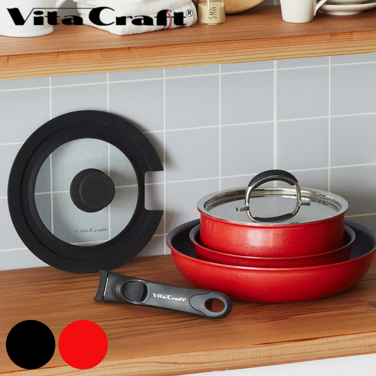 Vita Craft（ビタクラフト） 鍋 フライパン 6点セット イージー