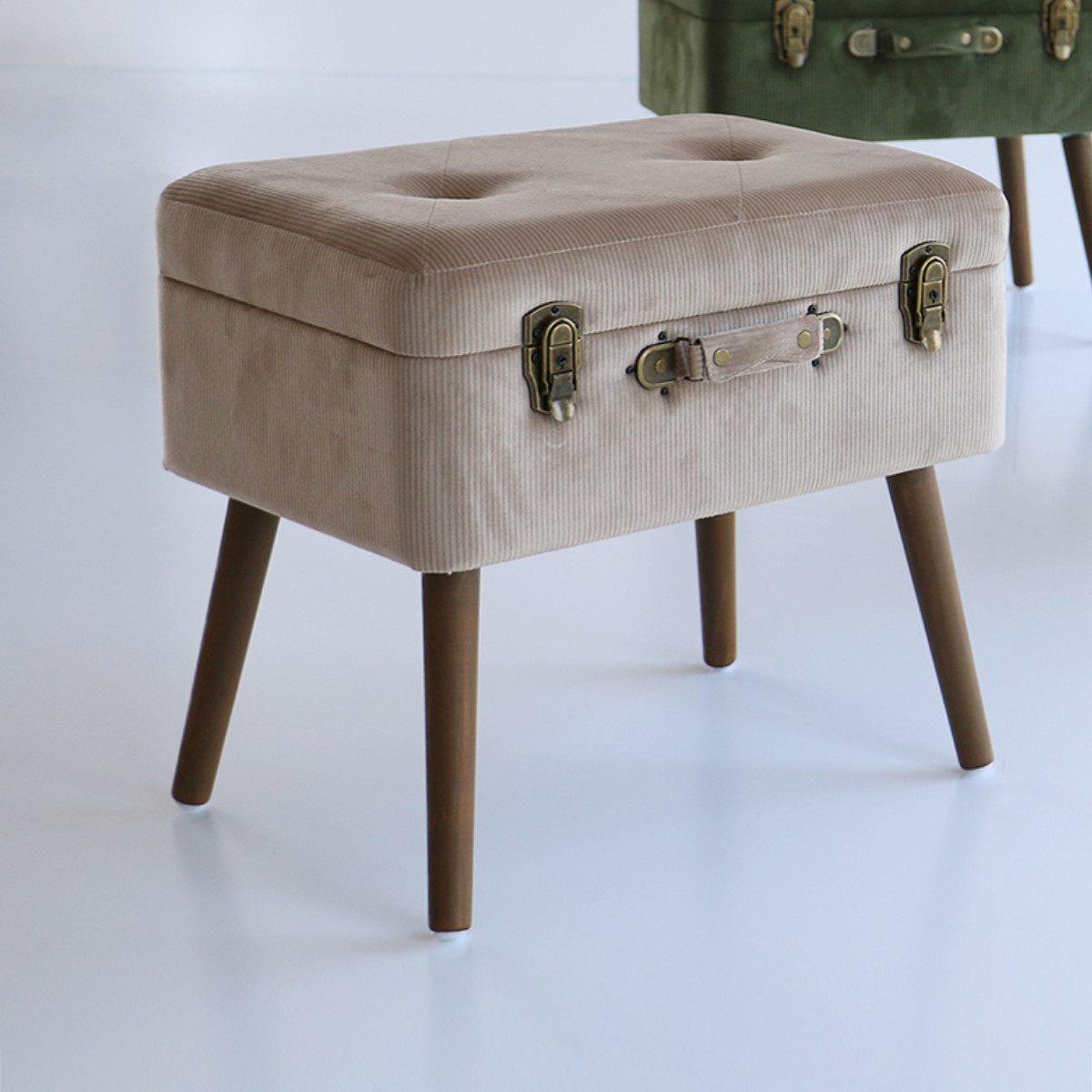 スツール 幅50cm Pick Stool 収納 トランク （ ベンチ トランクベンチ 