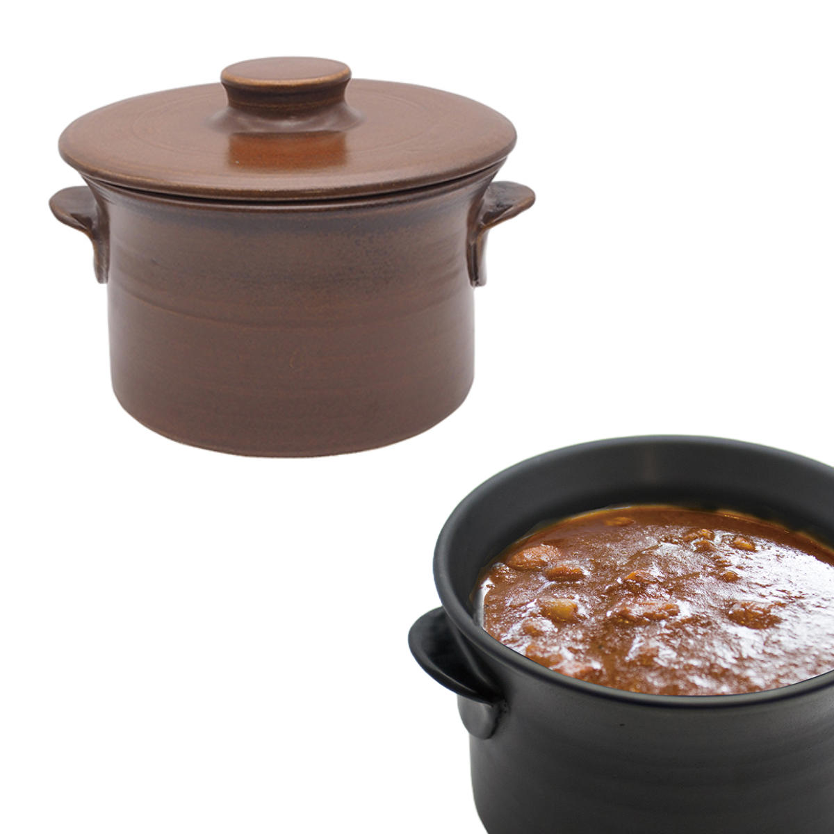 マルヨシ陶器 （在庫処分特価） 土鍋 ガス火専用 カレー＆シチュー