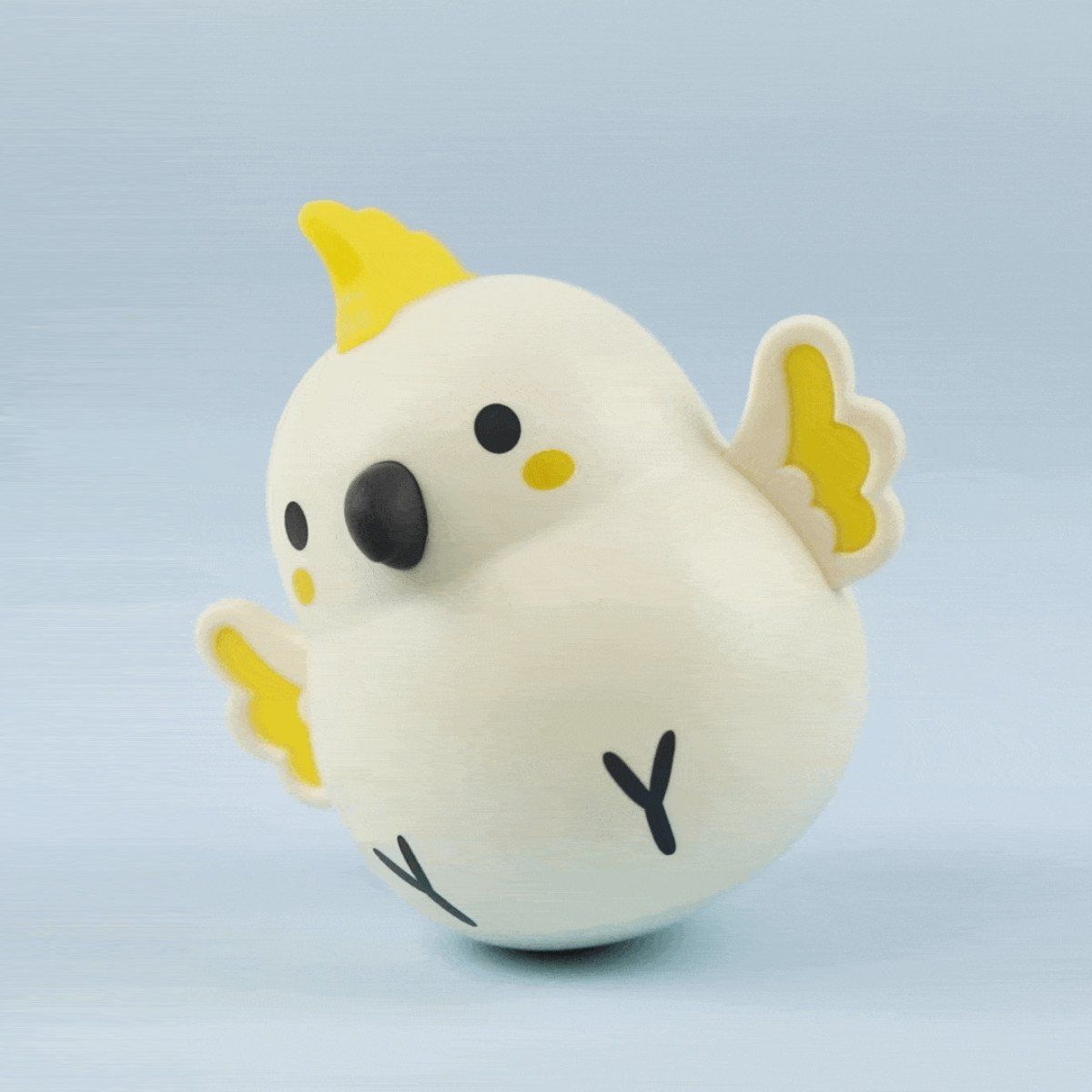おもちゃ ベビー おきあがりこぼし ころりんインコちゃん
