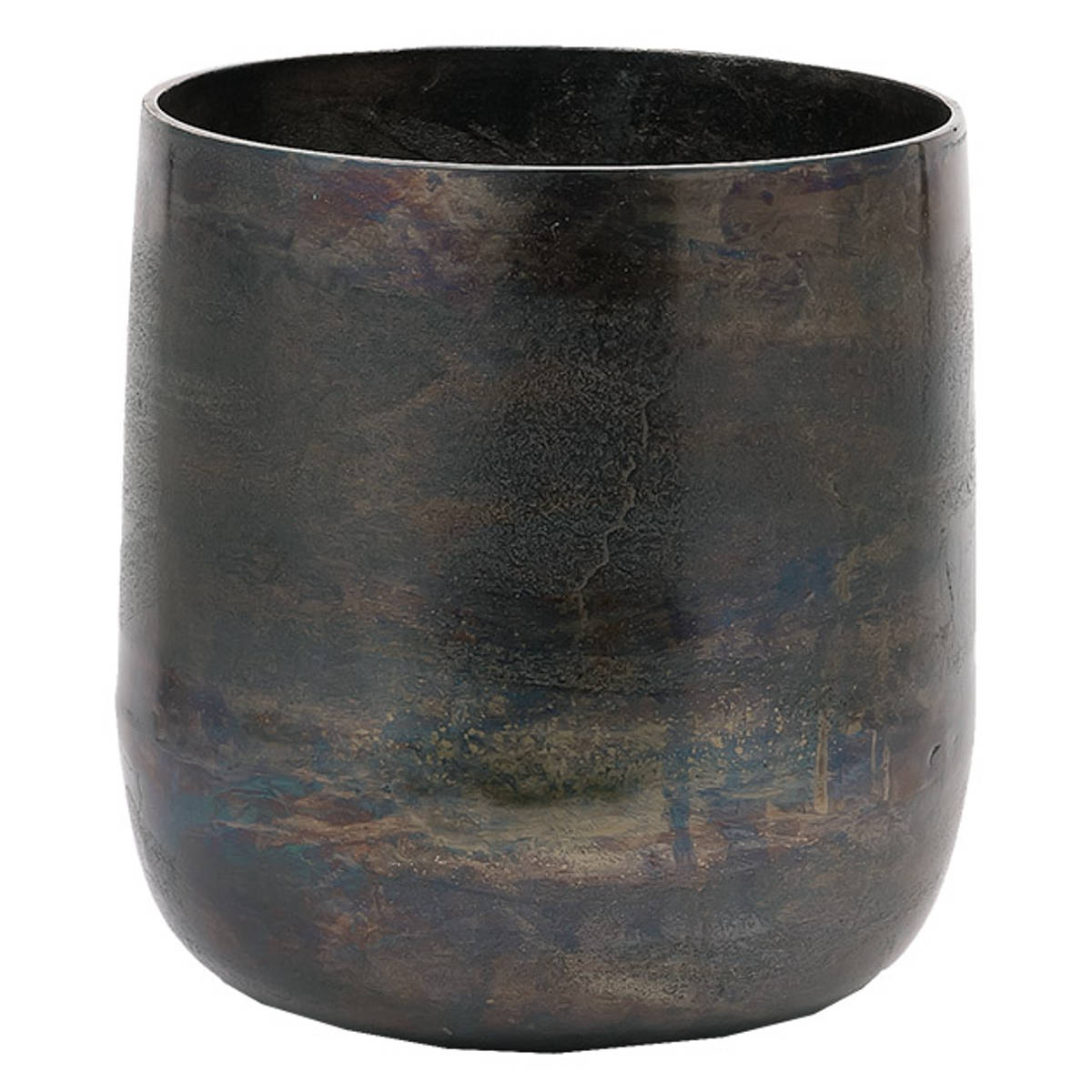 植木鉢 AM7ベース アルミ 直径27.5×高さ28cm （ プラントポット 植物用