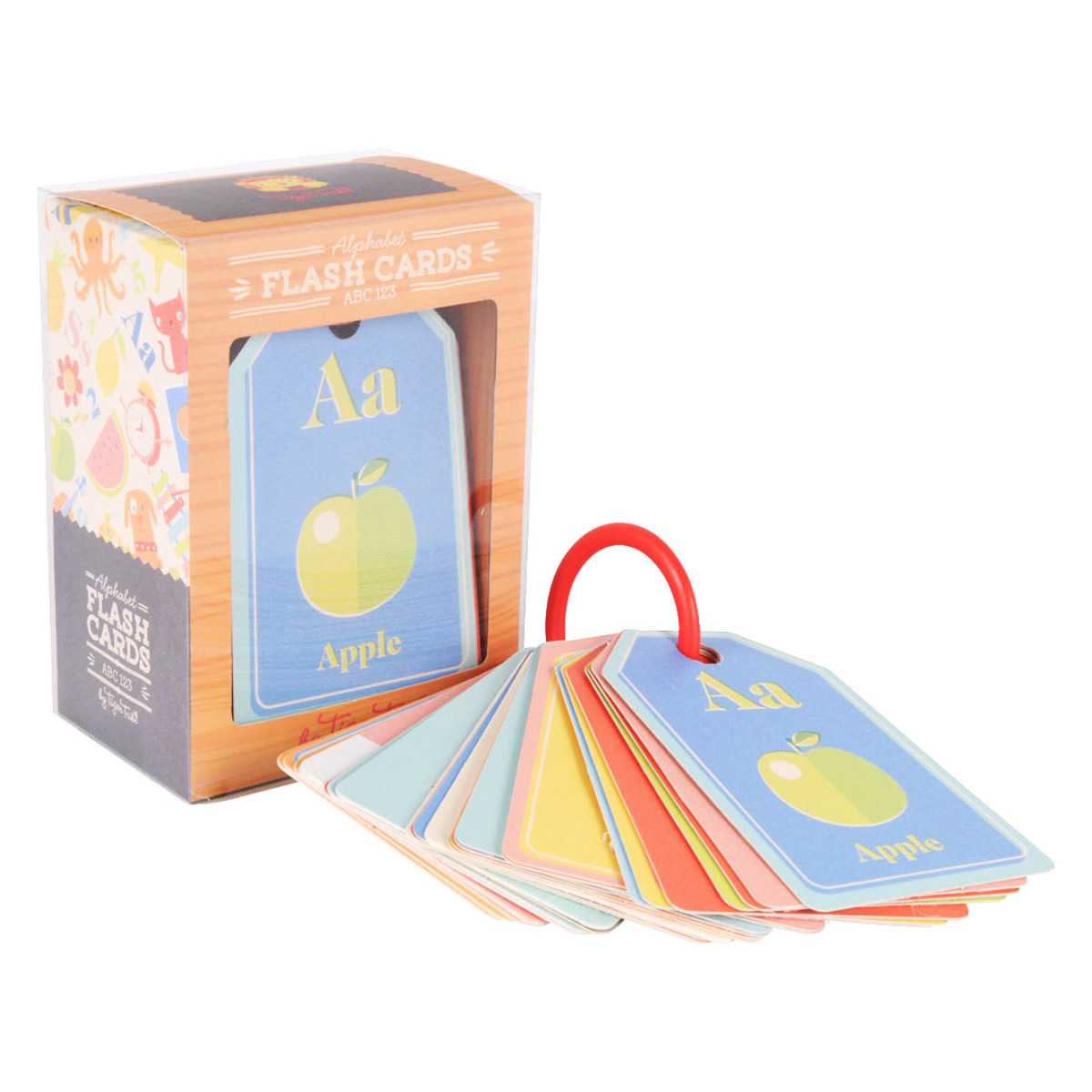 知育玩具 フラッシュカード ABC123 （ おもちゃ カード ABC 英語 数字