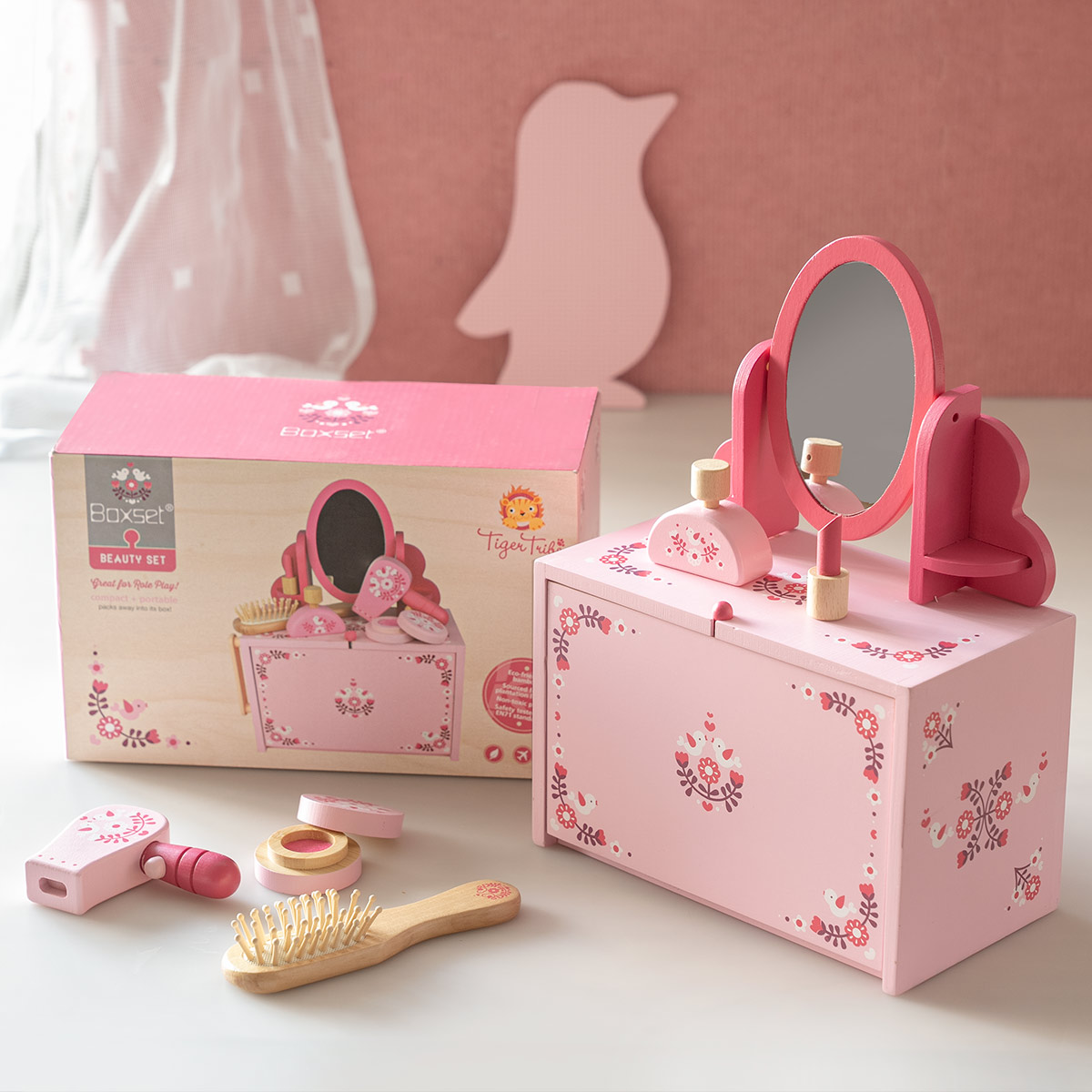 おもちゃ おままごとセット ドレッサーセット 木製 （ 木製おもちゃ 木