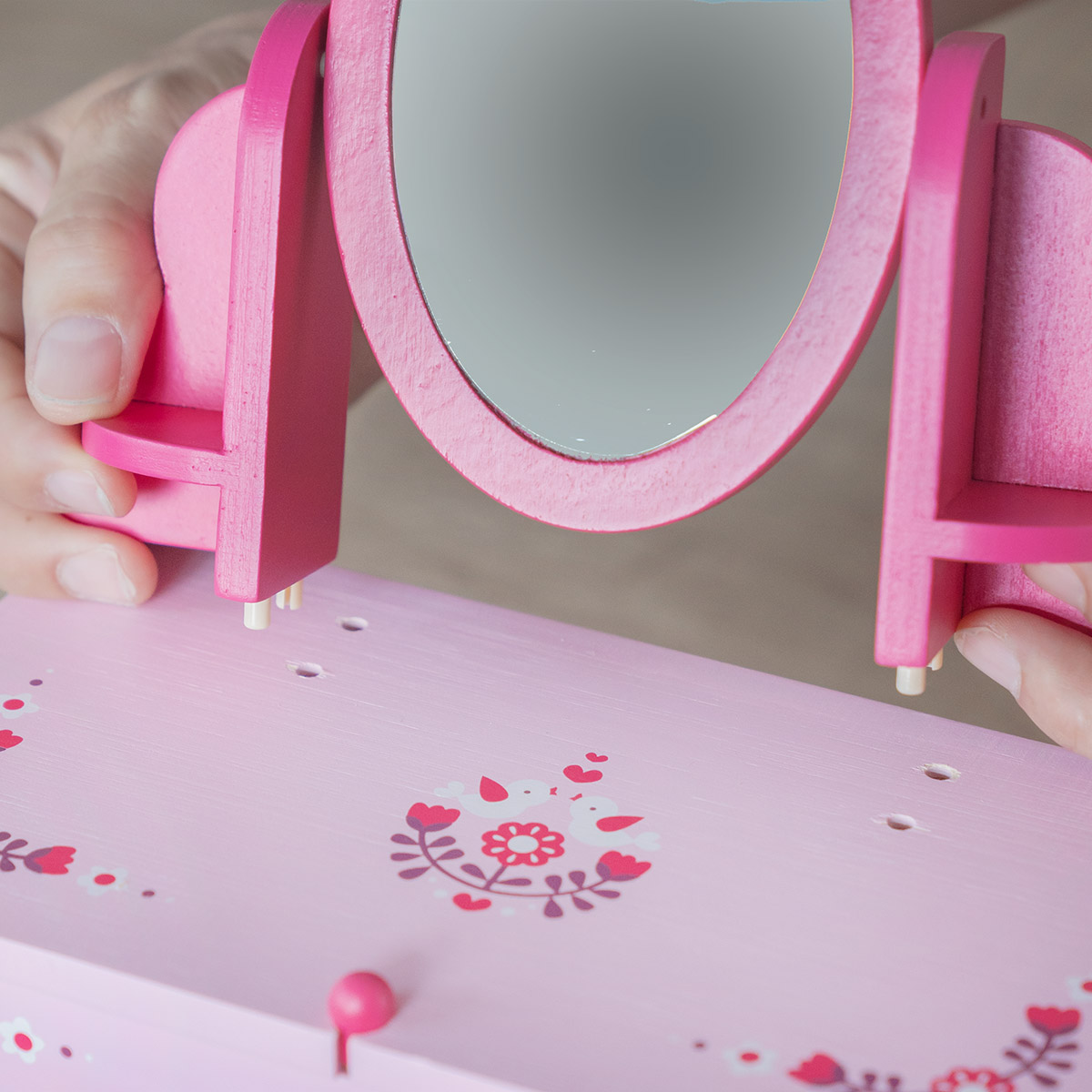 おもちゃ おままごとセット ドレッサーセット 木製 （ 木製おもちゃ 木