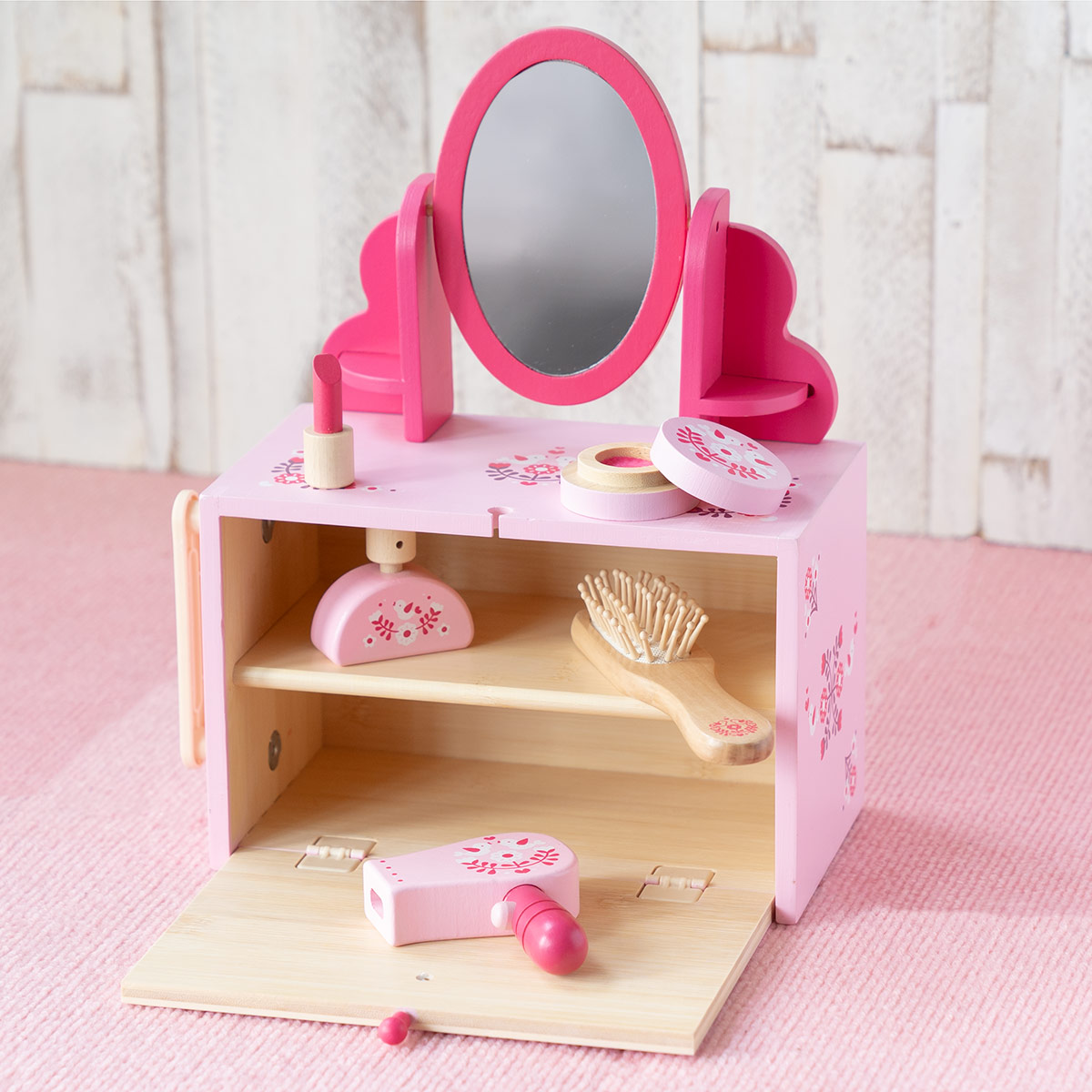 おもちゃ おままごとセット ドレッサーセット 木製 （ 木製おもちゃ 木