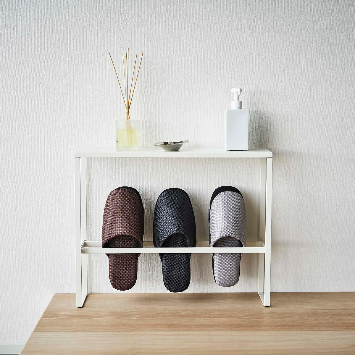 山崎実業 smart 天板付きスリッパラック スマート （ 4903208057561