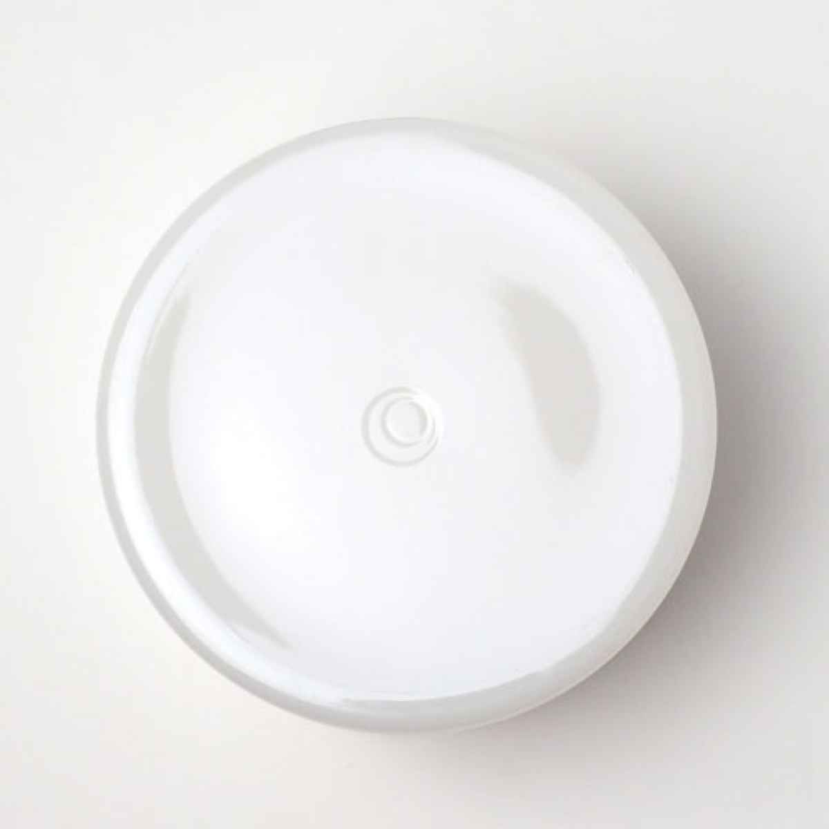 乳白色　ガラス製　円形大判花器 花瓶 割れないガラス PVシリンダー 直径20×高さ60cm （ 花びん 花器