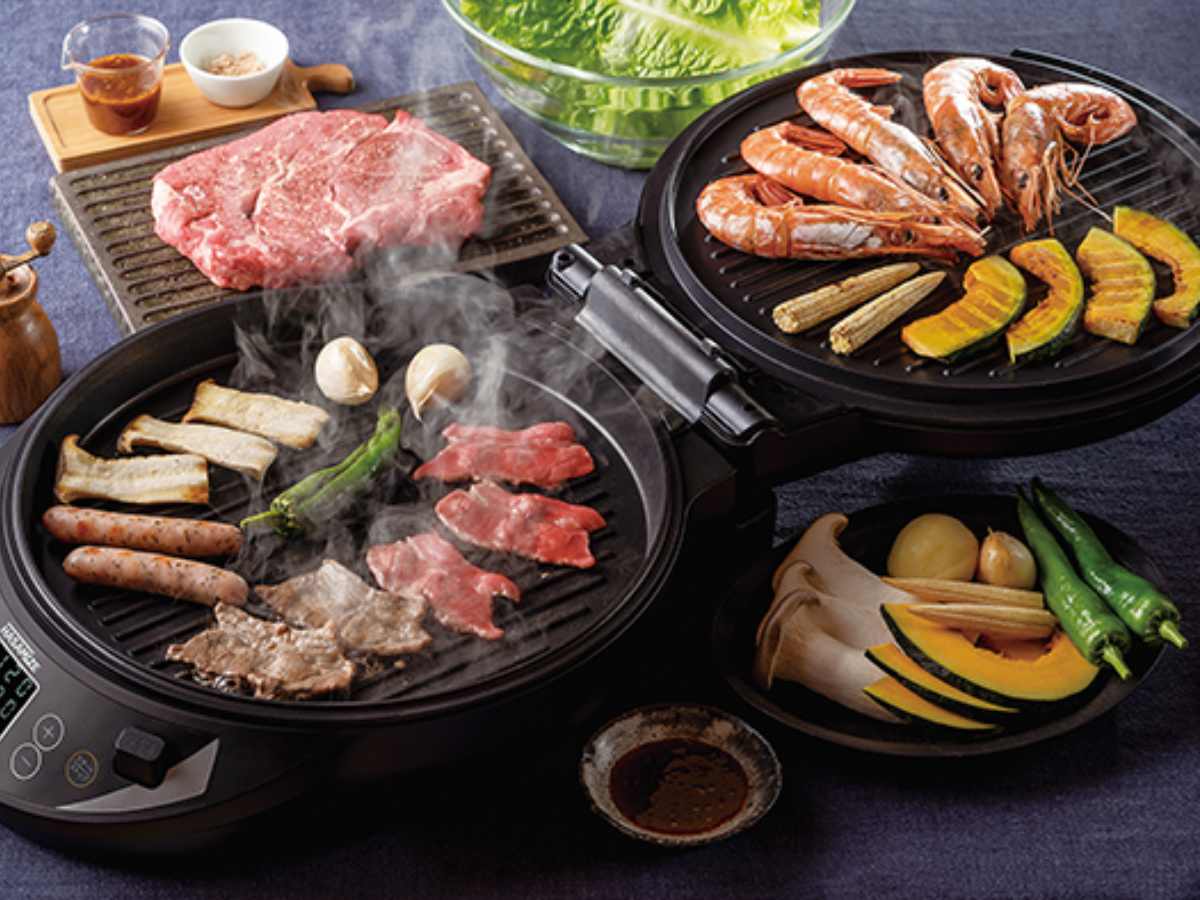 エムケー精工 両面焼きホットプレート ハサマイズ （ ホットプレート