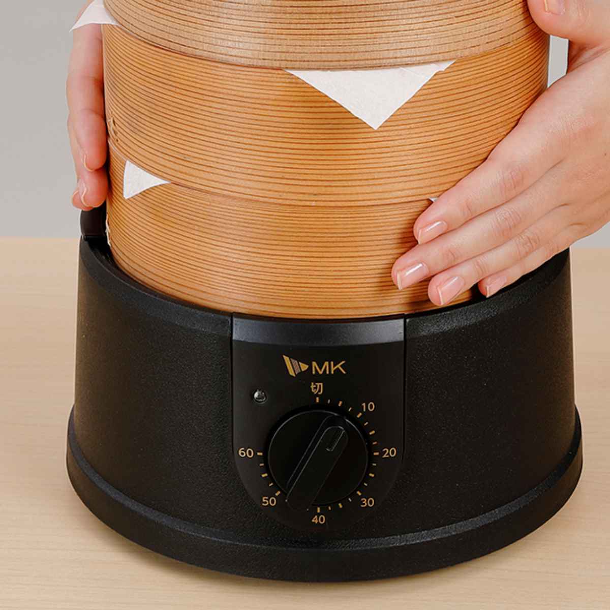 電気せいろ【TEGARU SEIRO】21cm エムケー精工 電気せいろ TEGARU=SEIRO 21cm （ 蒸し器 蒸籠 セイロ