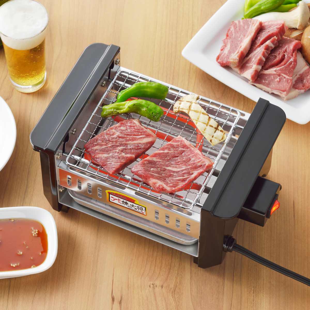 タマハシ 網焼き アミ焼大将 （ 電気ロースター 電気網焼き 網焼き機