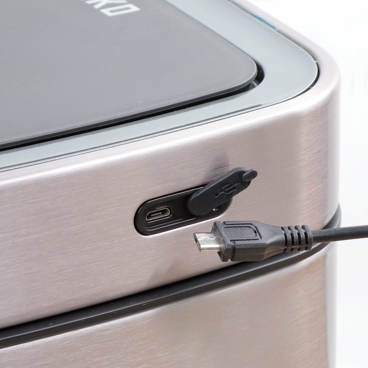 EKO ゴミ箱 6L エコスマートX センサービン （ イーケーオー ごみ箱 6リットル センサー式 自動開閉 ステンレス 小さい 充電式 ふた付き 分別 ） | EKO | 10