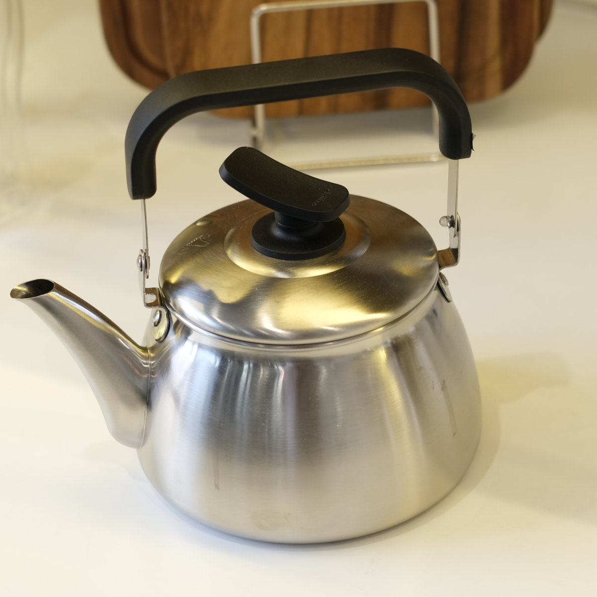 パール金属 広口ケトル 1.6L チーノ ステンレス製 （ IH対応 ガス火