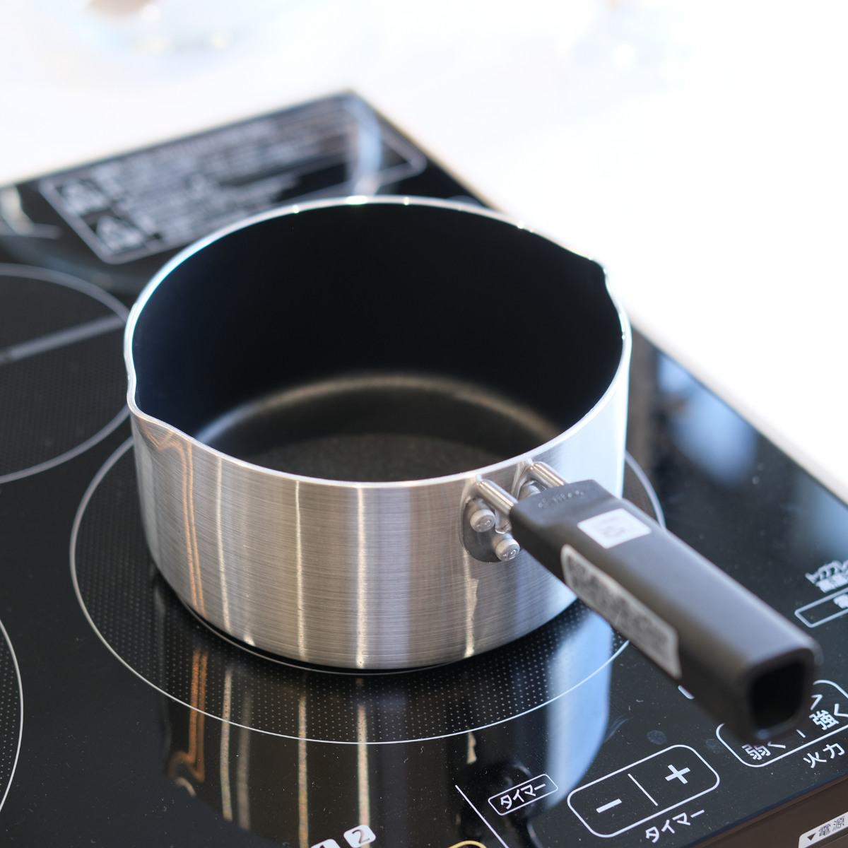 パール金属 雪平鍋 16cm IH対応 チーノ フッ素樹脂加工 （ 行平鍋 ゆき