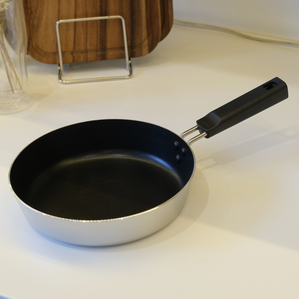 パール金属 フライパン 22cm IH対応 チーノ フッ素樹脂加工 （ ガス火