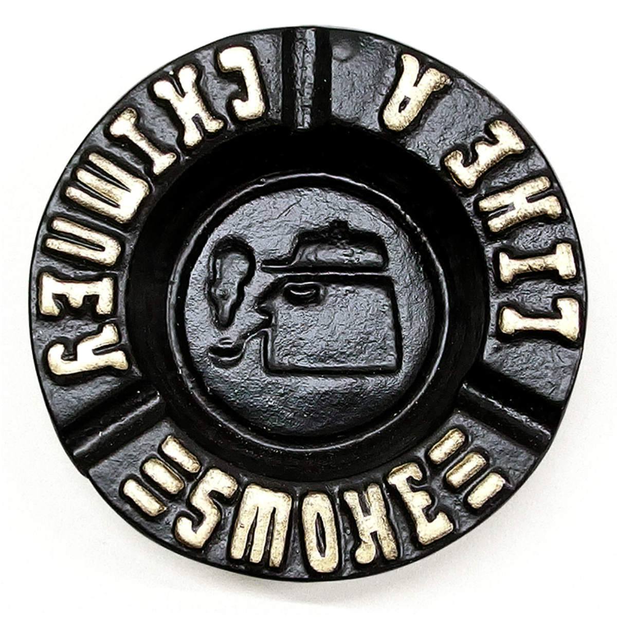 ビンテージ アンティーク デビル 灰皿 ヒュミドール タバコ マッチ