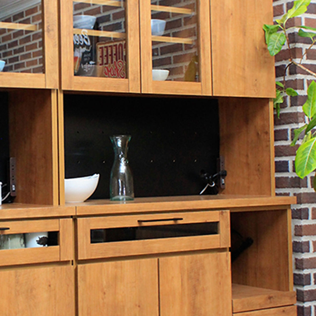 東馬（Tohma） キッチンボード ヴィンテージ調 NEITS 約幅105cm