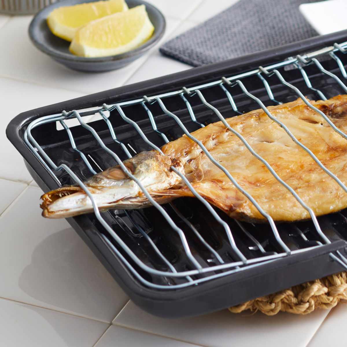 未使用 焼き魚に！ 楽天市場】魚焼き網 ガス火専用 セラグリル ストレートM （ 直火 魚