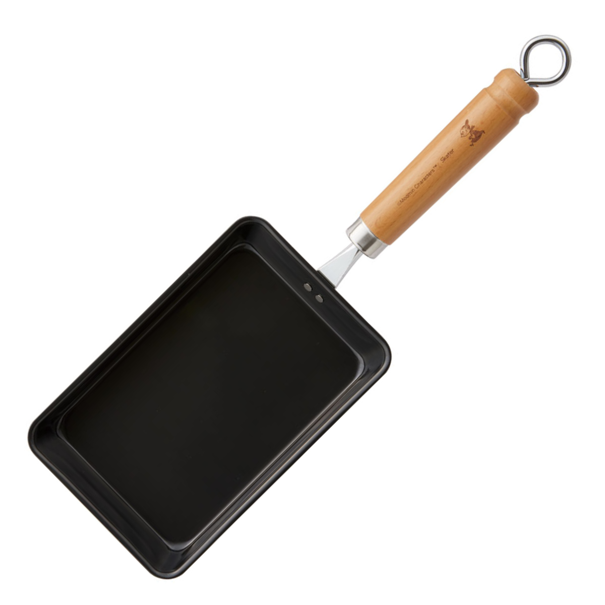 スケーター 玉子焼き 13×20cm 鉄製 IH対応 （ ムーミン ミイ ハロー