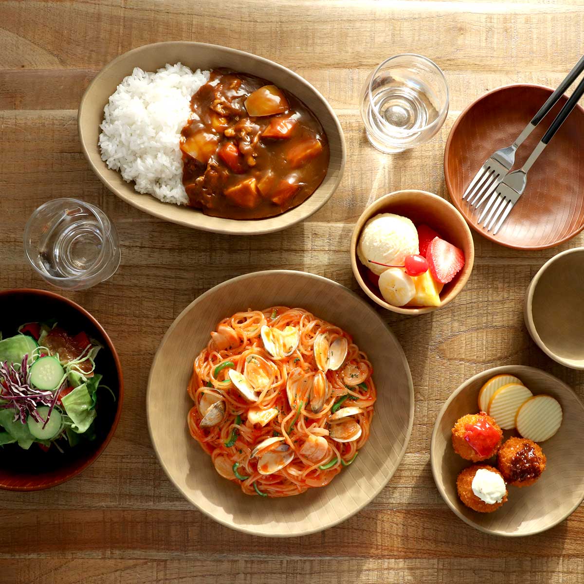 宮本産業 オーバルプレート 24cm WOODY CRAFT （ 食洗機対応 電子