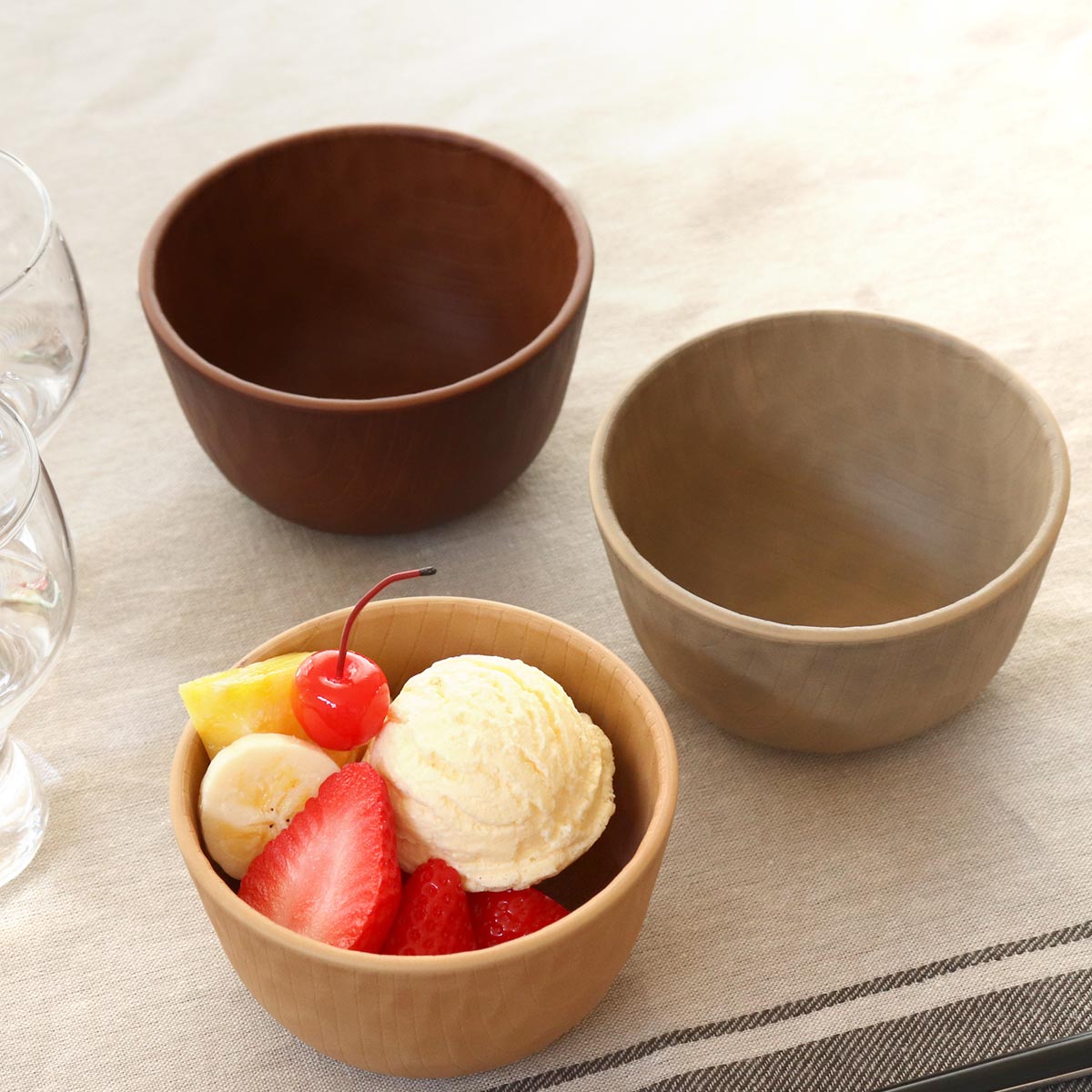 宮本産業 ボウル S 11cm WOODY CRAFT （ 食洗器対応 電子レンジ対応 椀