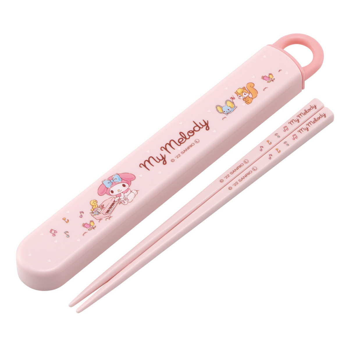 リトルツインスターズ - キキララ☆ランチボックス4商品＆音の鳴らない箸スプーン３商品セット スケーター コンビセット カトラリーセット 箸 スプーン 音の