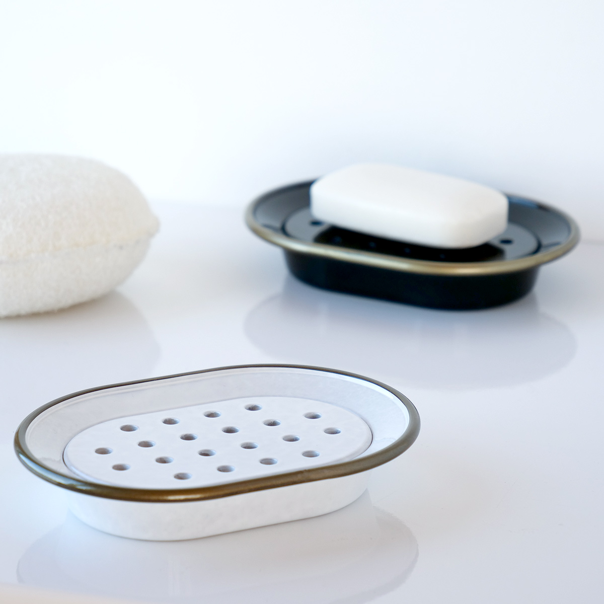 MUDDY Blanc Ring リング ソープディッシュ （ 石鹸トレー ソープ