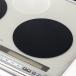 IHマット IHクッキングヒーターマット 直径22cm ブラック 2枚入 ( ガラス IH保護マット IH用保護マット コンロマット 保護カバー 保護マット IH マット ) 関連画像4