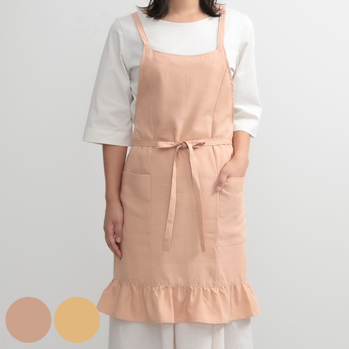 KAVAL エプロン エプロン メンズ ギャルソン おしゃれ 撥水 前掛け 腰巻 カフェ