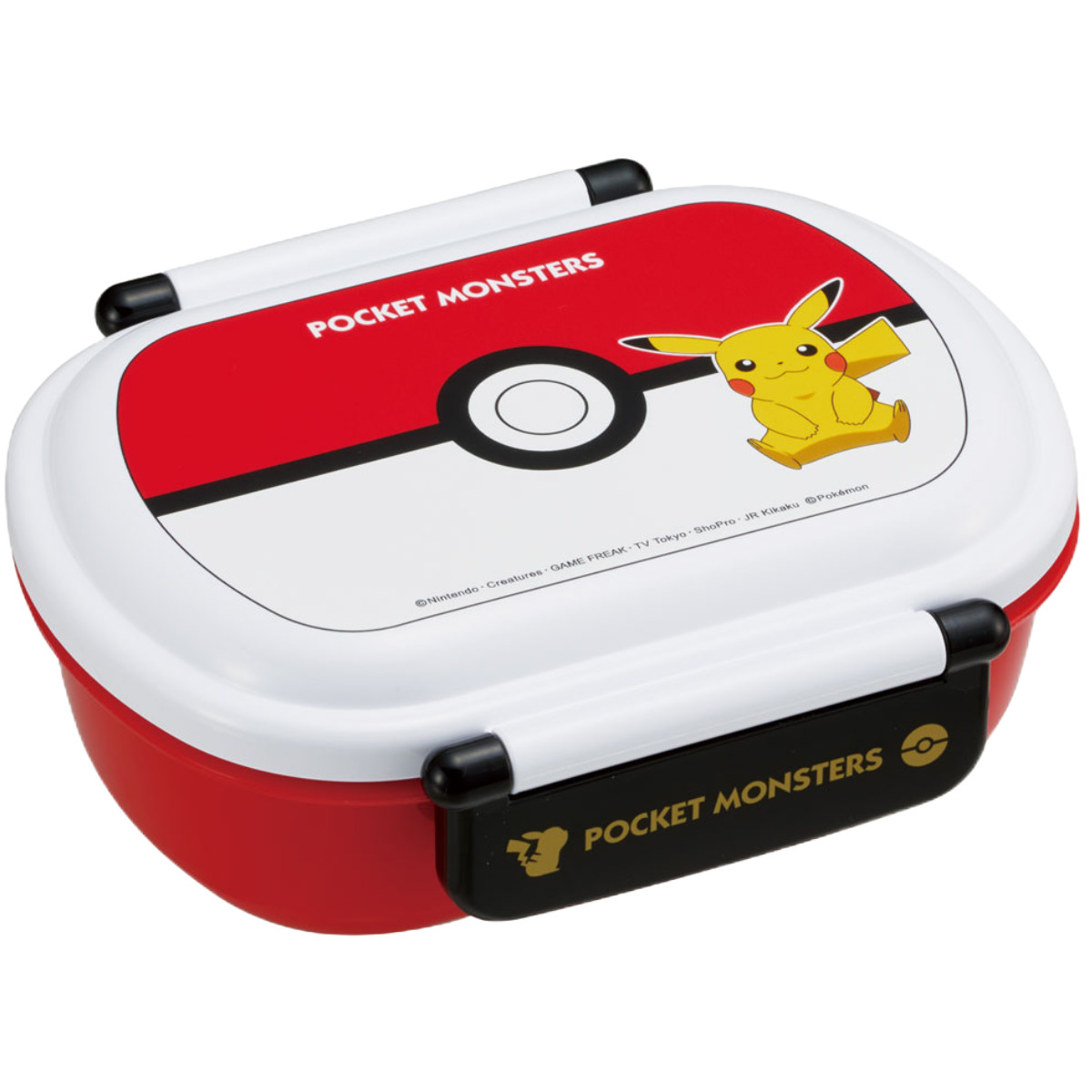 スケーター 弁当箱 1段 360ml 抗菌 小判型 キャラクター （ ポケモン