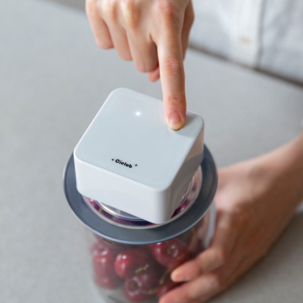 保存容器 Cielob 電動バキュームポンプ （ セーロブ ワンプッシュ