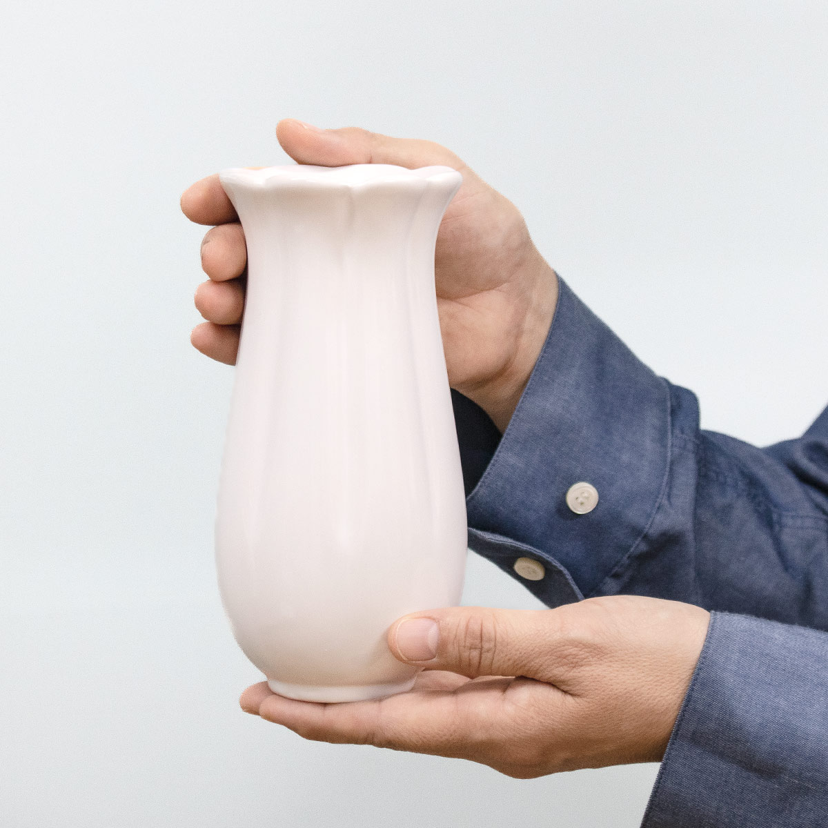 緑色 ひび割れ模様 陶器フラワーベース 緑色 ひび割れ模様 花瓶 陶器製