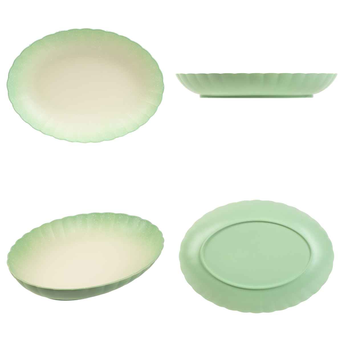 宮本産業 オーバルボウル 25.5cm フラワーオーバルボウル Shell