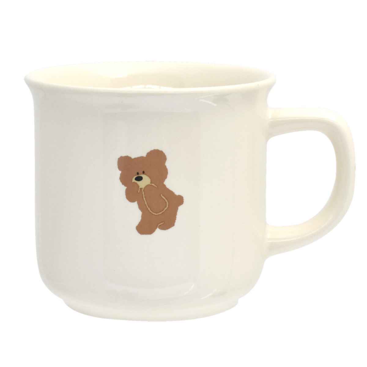 マグカップ 230ml MOKOMOKOKUMA 陶磁器 （ 食洗器対応 電子レンジ対応
