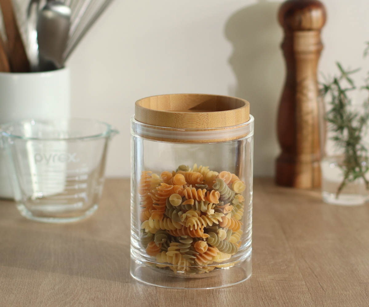 ビンテージ！木製　入れ子　キャニスター　プラスチック　キャニスター　計8個　新品 ビンテージ！木製 入れ子 キャニスター プラスチック キャニスター 計8