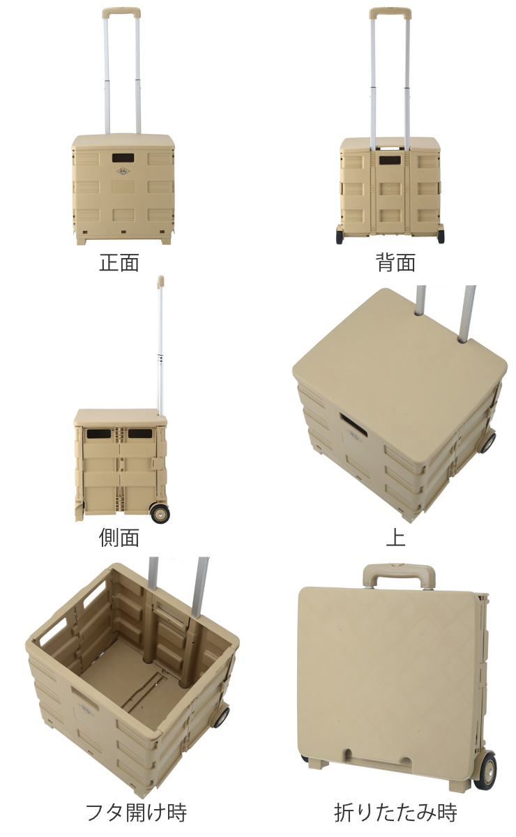 Snap-on　折りたたみキャリーカート　Lサイズ　蓋付き Snap-on FOLDING CARRY CART ＜折りたたみキャリーカート＞ スナップ