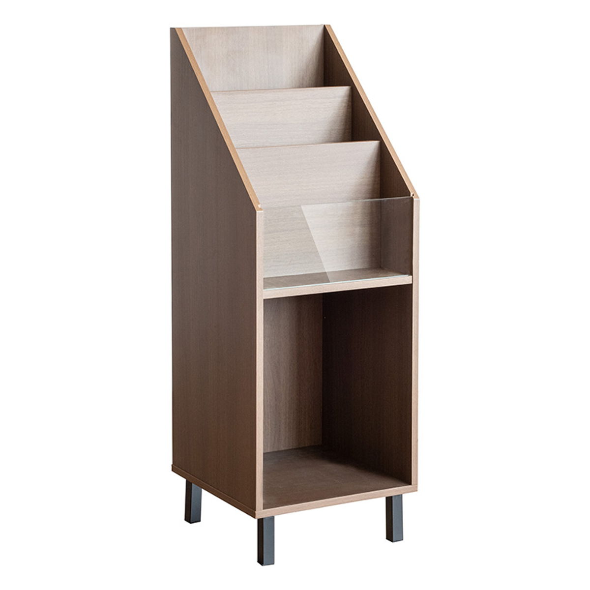 宮武製作所 レコード収納 幅35.5cm オープンラック スリムタイプ