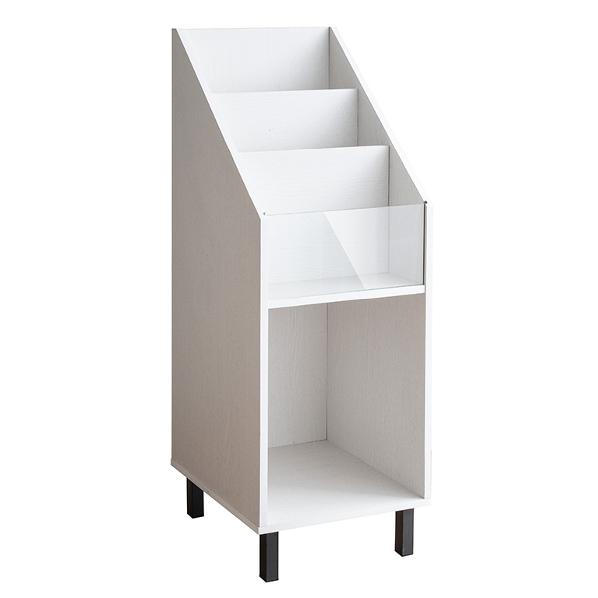 宮武製作所 レコード収納 幅35.5cm オープンラック スリムタイプ